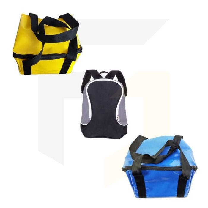 Full range of Abtech Safety carrying bags and boxes for there range of fall protection equipment