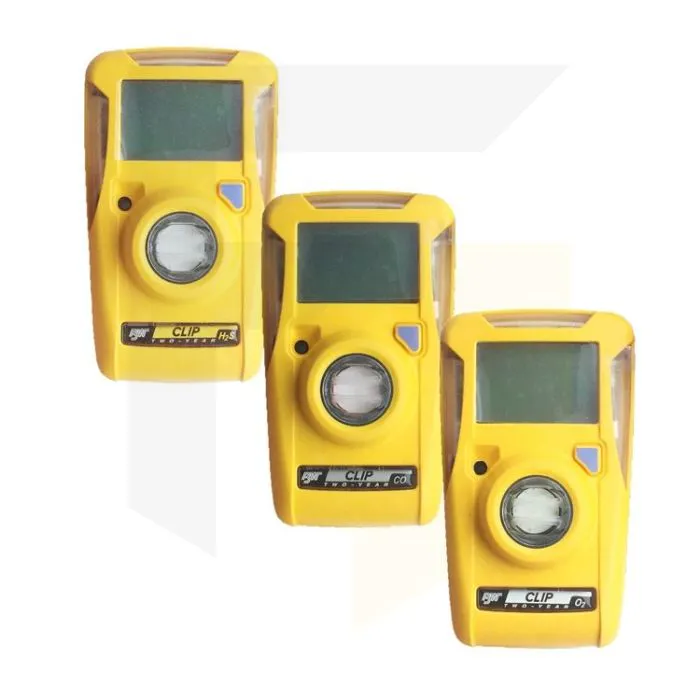 H2S O2 SO2 CO BW Clip 2 Year Single Gas Disposable Gas Detector