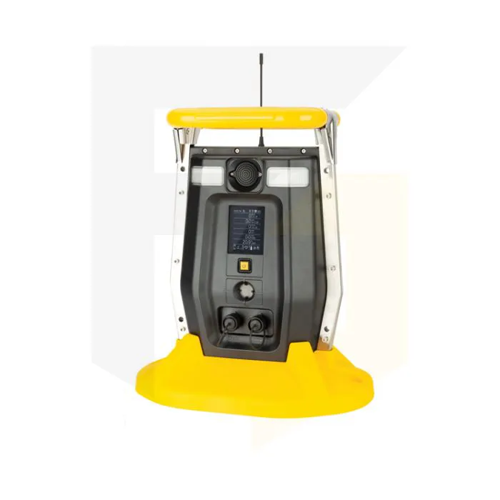 Honeywell BW RigRat Area Gas Detector - Multi-Gas Area Detector with 6 sensor slots in bright yellow