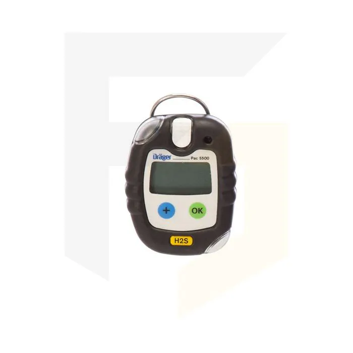 Drager Pac 5500 Hydrogen Sulphide H2S Personal Gas Detector product image