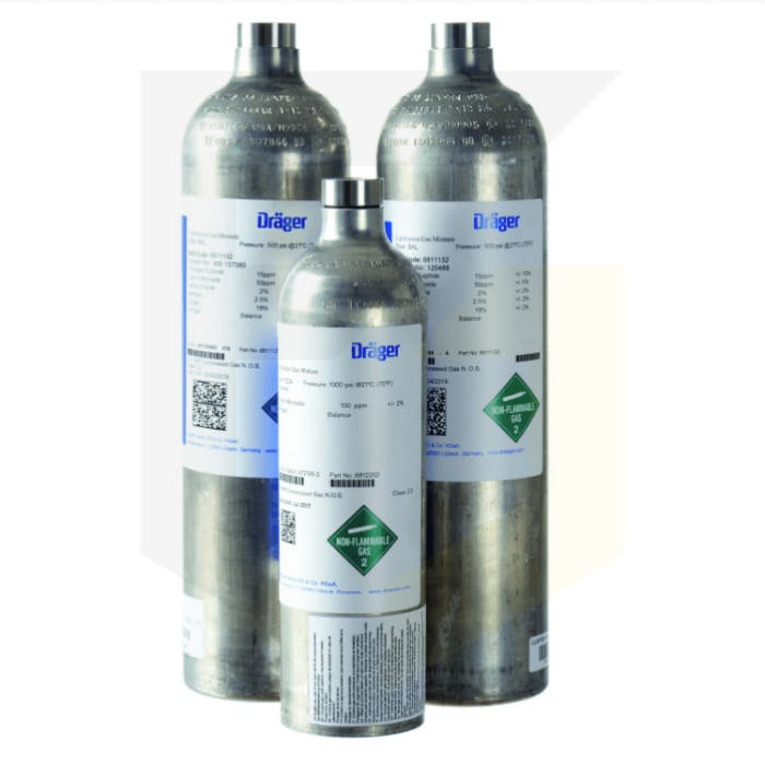 Drager 58L Balance Calibration Gas Butane