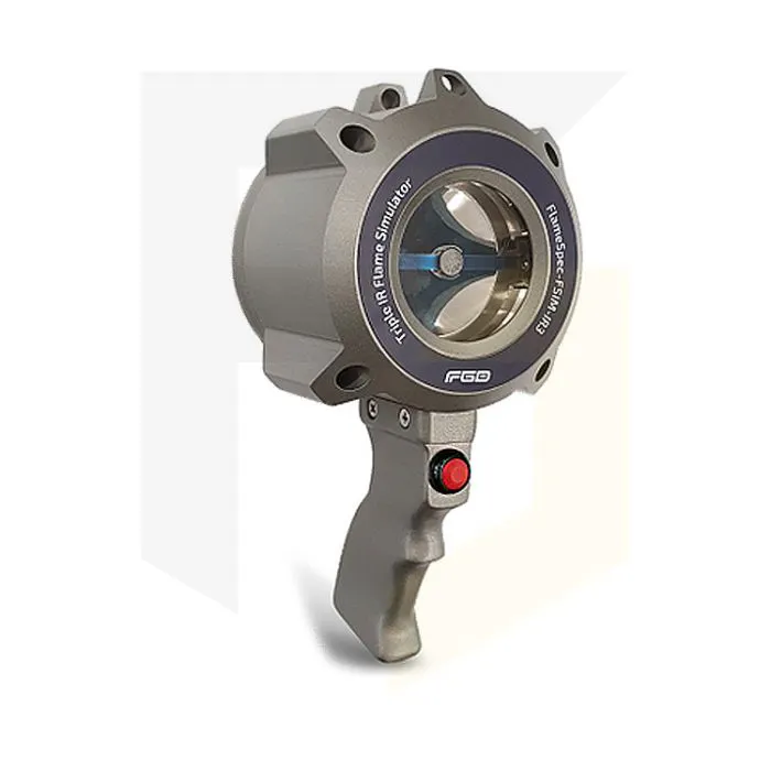 Triple IR Flame Detector from FGD with red button