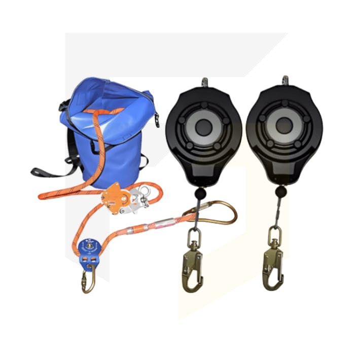 Abtech HONOR-T 25m Horizontal Fall Arrest System with two TORQ® AB15T devices

