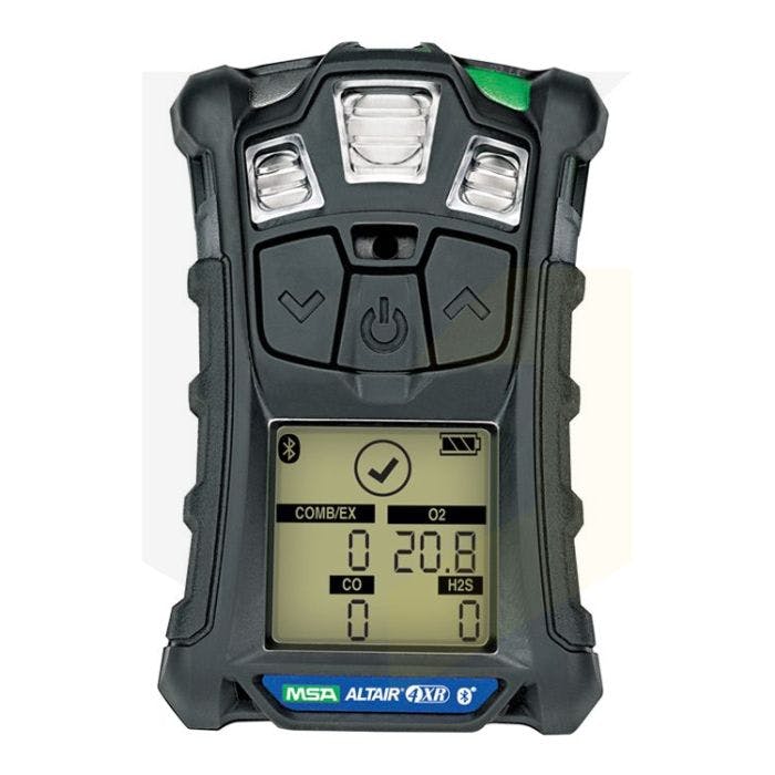 MSA ALTAIR 4XR - with LCD screen and 4 gases displayed
