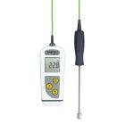 ETI TempTest 2 with Ribbon Surface Probe Ø8 x 100mm. White monitor with digital display and probe.