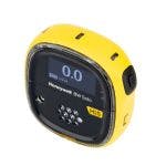 Yellow Honeywell BW Gas Detector with Yellow label for hydrogen sulphide detection.