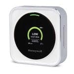 HTRAM Version 2 Wireless - White CO2 monitor with low risk displayed