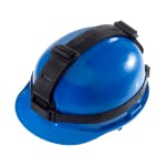 Crowcon gas man single gas monitor hard hat clip that allows a user for hands-free gas monitoring 