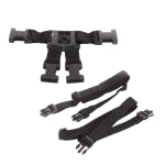 Crowcon gas detection carrying options accessories kit. Harness plate and two straps to wear on chest