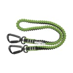 Abtech Safety Elastic Tool Lanyard with Karabiner and swivel function