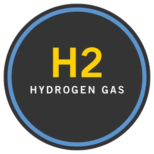 Hydrogen Gas (h2) Icon