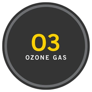 Ozone (O3) gas