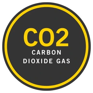 Carbon Dioxide Gas Icon (co2)