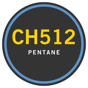 Pentane (C5H12) gas