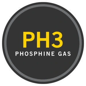 phosphine gas (PH3)