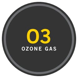 Ozone (O3) gas