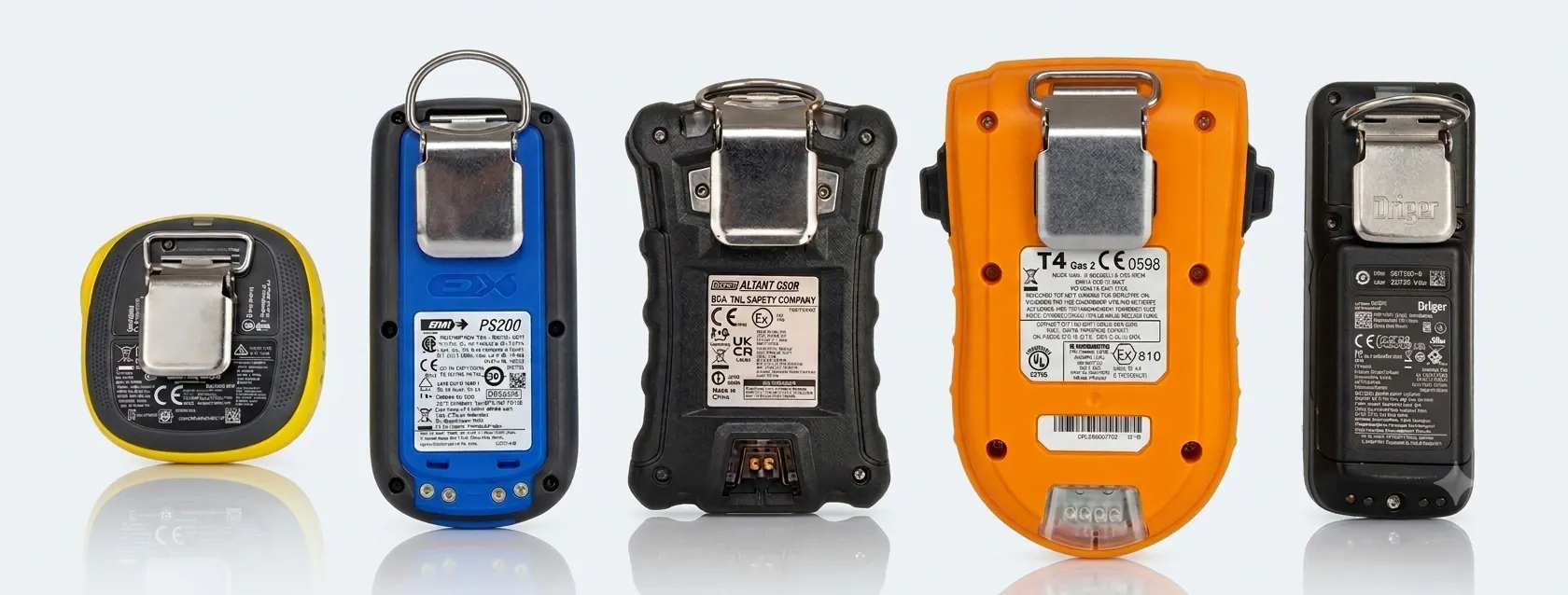 Where do i find my serial number on my portable gas detector?